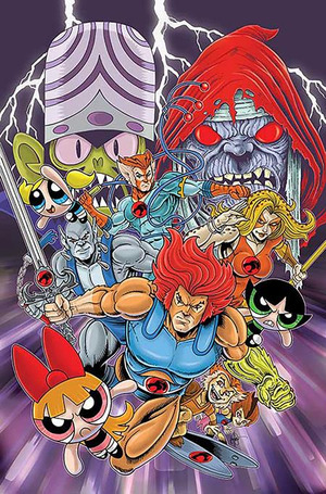 [Thundercats / Powerpuff Girls #1 (Cover R - Ken Haeser Full Art Incentive)]