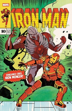 [Iron Man (series 7) No. 10 (Cover B - Annie Wu Retro Vision Variant)]