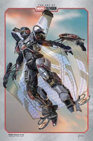 [Iron Man (series 7) No. 10 (Cover D - Alan Villanueva Marvel Television Variant)]