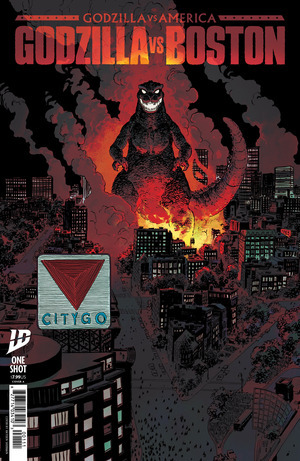 [Godzilla vs. America - Boston #1 (Cover A - Hayden Sherman)]