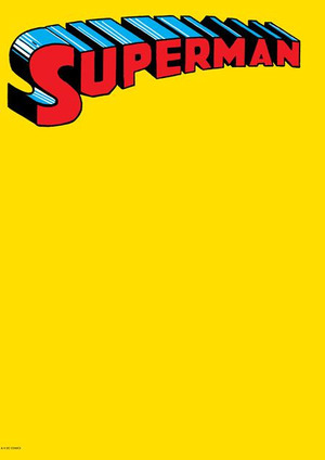 [Superman 1 Facsimile Edition (2025 printing, Cover C - Blank)]