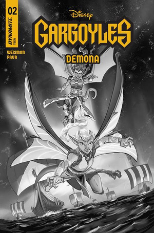 [Gargoyles - Demona #2 (Cover G - Frank Paur Line Art Incentive)]
