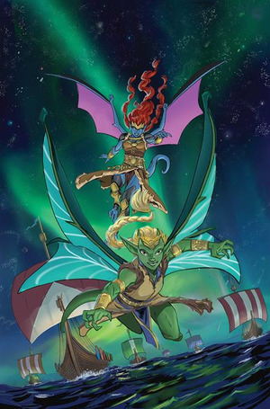 [Gargoyles - Demona #2 (Cover I - Frank Paur Full Art Incentive)]