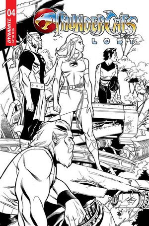 [Thundercats - Lost #4 (Cover H - Clayton Henry Line Art Incentive)]