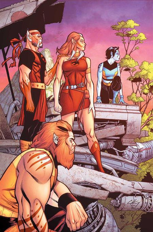 [Thundercats - Lost #4 (Cover M - Clayton Henry Full Art Incentive)]