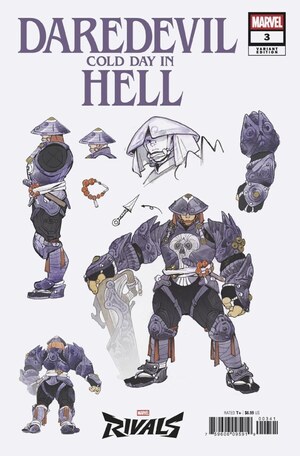 [Daredevil: Cold Day in Hell No. 3 (Cover D - Peach Momoko Marvel Rivals Variant)]
