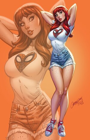 [Amazing Spider-Man (series 7) No. 9 (Cover J - J. Scott Campbell Just Spectacular Collection Full Art Incentive)]
