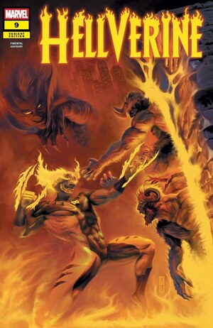 [Hellverine (series 2) No. 9 (Cover C - Dusty Peterson)]