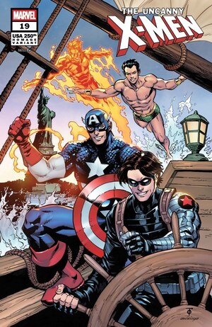 [Uncanny X-Men (series  6) No. 19 (Cover E - Marcus To 250th Homage)]