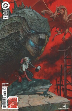 [Justice League vs. Godzilla vs. Kong (series 2) 3 (Cover B - Riccardo Federici)]