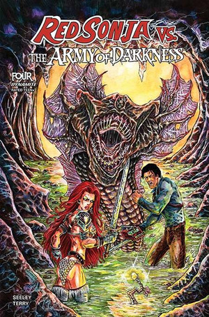 [Red Sonja vs. the Army of Dead #4 (Cover D - Nikkol Jelenic)]
