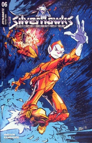 [Silverhawks (series 2) #6 (Cover G - David Cousens Battle Damage Incentive)]