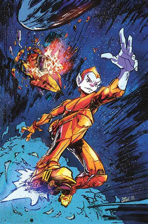 [Silverhawks (series 2) #6 (Cover I - David Cousens Full Art Battle Damage Incentive)]