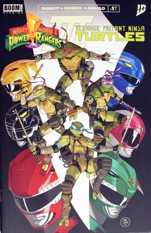 [Mighty Morphin Power Rangers / Teenage Mutant Ninja Turtles III #1 (Cover B - Dan Mora)]