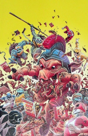 [Mighty Morphin Power Rangers / Teenage Mutant Ninja Turtles III #1 (Cover I - James Stokoe Full Art Incentive)]