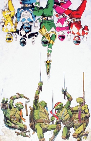 [Mighty Morphin Power Rangers / Teenage Mutant Ninja Turtles III #1 (Cover J - Declan Shalvey Full Art Incentive)]