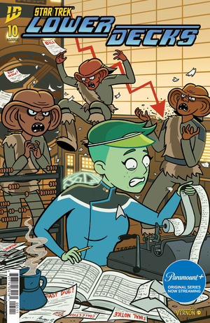 [Star Trek: Lower Decks #10 (Cover A - Vernon Smith)]