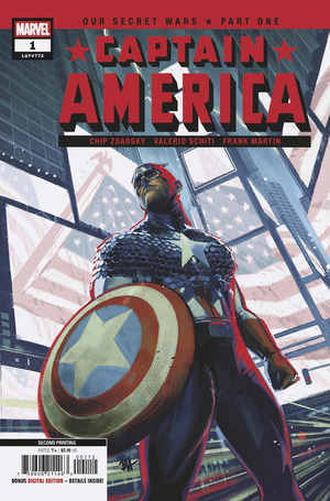 [Captain America (series 11) No. 1 (2nd printing, Cover A - Ben Harvey)]