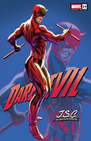 [Daredevil (series 8) No. 24 (Cover B - J. Scott Campbell Just Specatcular Collection Variant)]