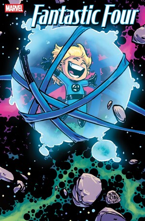 [Fantastic Four (series 8) No. 2 (Cover G - Skottie Young 5-part Connecting Variant)]