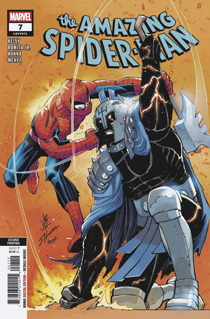 [Amazing Spider-Man (series 7) No. 7 (2nd printing, Cover A - John Romita Jr.)]