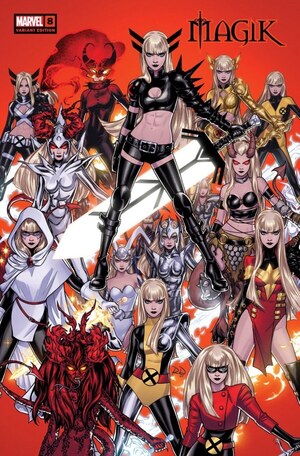[Magik (series 3) No. 8 (Cover J - Russell Dauterman Incentive)]
