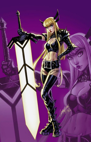 [Magik (series 3) No. 8 (Cover K - J. Scott Campbell Just Spectacular Collection Full Art Incentive)]