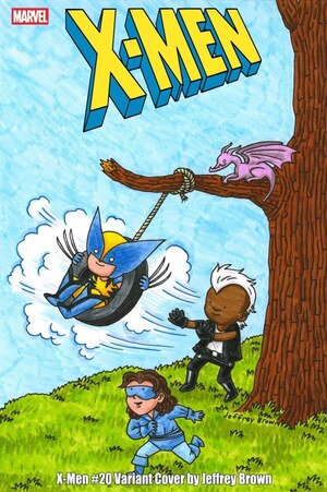 [X-Men (series 7) No. 20 (Cover D - Jeffrey Brown)]