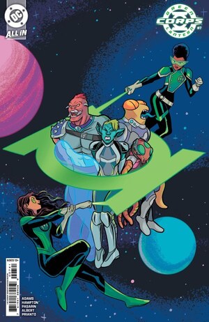 [Green Lantern Corps (series 4) 7 (Cover D - Natacha Bustos Incentive)]