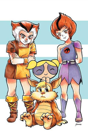 [Thundercats / Powerpuff Girls #2 (Cover H - Saowe Full Art Incentive)]