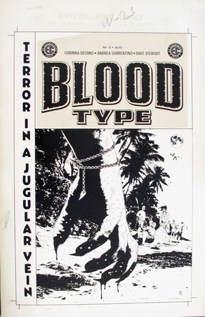 [EC Archives: Blood Type #3 (Cover D - Andrea Sorrentino B&W Artist Edition Incentive)]