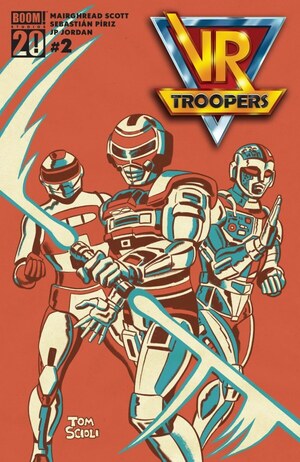 [VR Troopers #2 (Cover H - Tom Scioli)]
