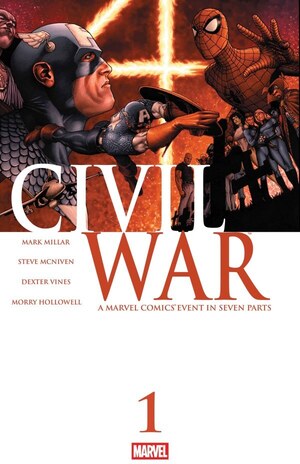 [Civil War No. 1 Facsimile Edition (Cover B - Steve McNiven Foil)]