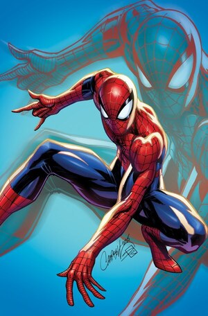 [Amazing Spider-Man (series 7) No. 10 (Cover J - J. Scott Campbell Just Spectacular Collection Full Art Incentive)]