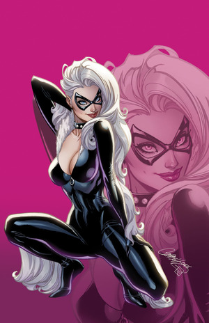 [Black Cat (series 4) No. 1 (Cover L - J. Scott Campbell Just Spectacular Collection Full Art Incentive)]