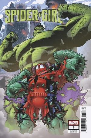 [Spider-Girl (series 3) No. 3 (Cover B - Javier Garron Funhouse Mirror Variant)]