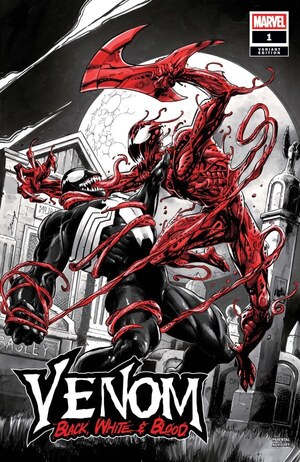[Venom: Black, White & Blood No. 1 (Cover D - Mark Bagley)]