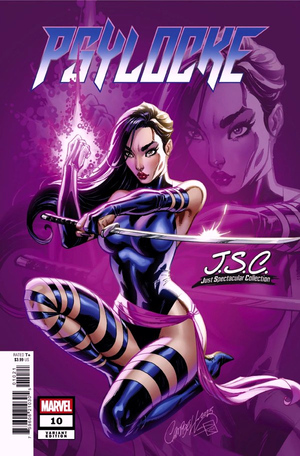 [Psylocke (series 2) No. 10 (Cover B - J. Scott Campbell Just Spectacular Collection Variant)]