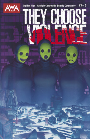 [They Choose Violence #3 (Cover A - Rahzzah) ]