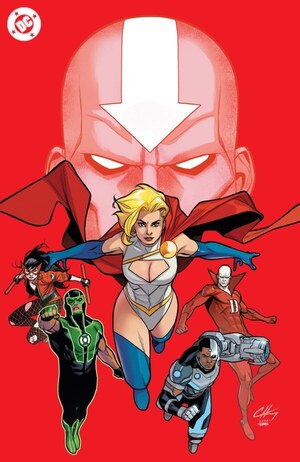 [Justice League Red 1 (Cover D - Clayton Henry Red Foil)]