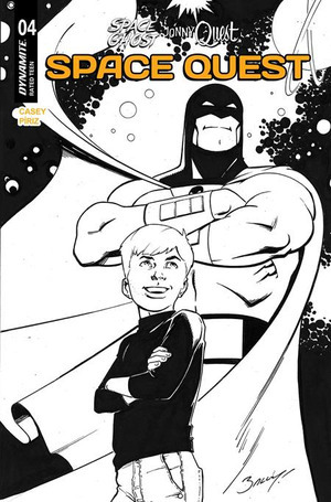 [Space Ghost / Jonny Quest: Space Quest #4 (Cover J - Mark Bagley Line Art Incentive)]