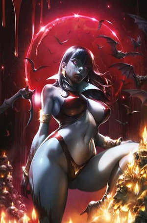 [Vampirella: Armageddon #2 (Cover F - Francesco Mattina Full Art Foil)]