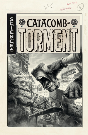 [EC: Catacomb of Torment #2 (Cover D - Lucas Ketner B&W Artist Edition Incentive)]