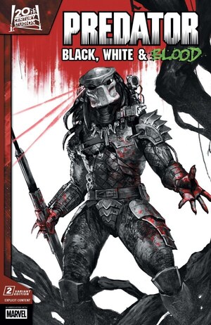 [Predator: Black, White & Blood No. 2 (Cover J - Skan Incentive)]
