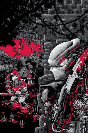 [Predator: Black, White & Blood No. 2 (Cover K - J. Gonzo Full Art Incentive)]