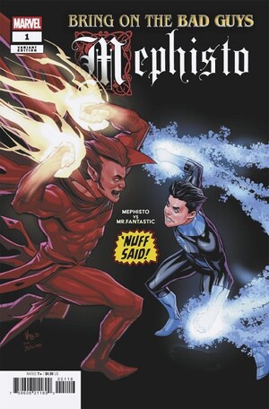[Bring on the Bad Guys - Mephisto No. 1 (Cover J - Pete Woods 'Nuff Said Incentive)]