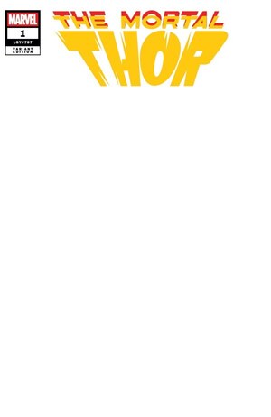 [Mortal Thor No. 1 (Cover E - Blank)]