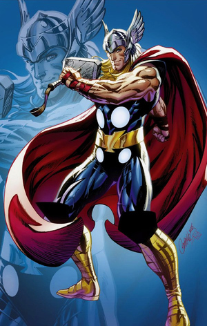 [Mortal Thor No. 1 (Cover K - J. Scott Campbell Just Spectacular Collection Full Art Incentive)]