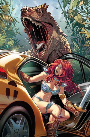 [Sonja Reborn #1 (Cover P - Greg Land Full Art Foil Incentive)]
