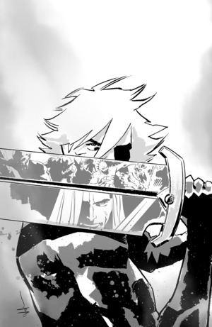 [Lost Fantasy #4 (Cover C - Luca Casalanguida B&W Full Art Incentive)]